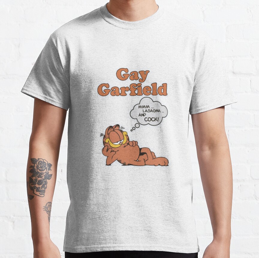 ssrcoclassic teemensfafafaca443f4786front altsquare product1000x1000.u1 12 - Garfield Shop