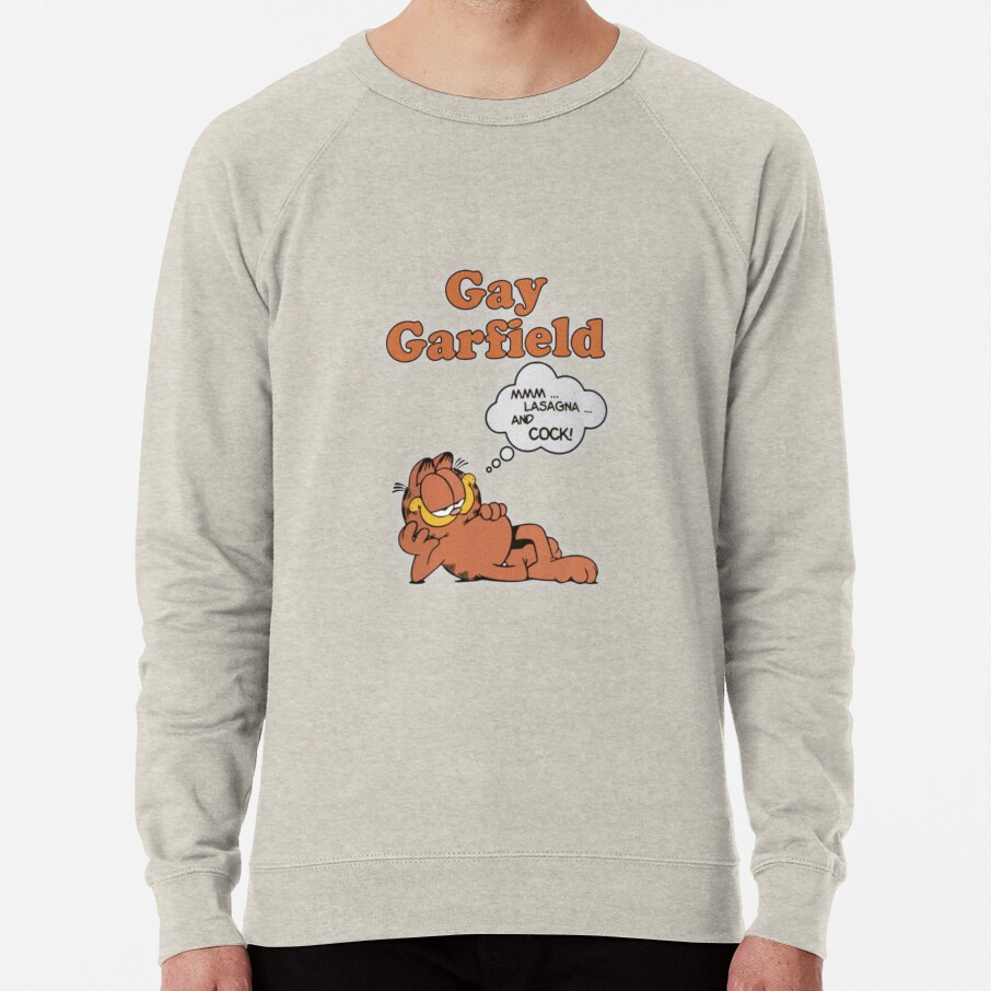 ssrcolightweight sweatshirtmensoatmeal heatherfrontsquare productx1000 bgf8f8f8 13 - Garfield Shop