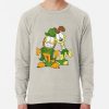 ssrcolightweight sweatshirtmensoatmeal heatherfrontsquare productx1000 bgf8f8f8 22 - Garfield Shop