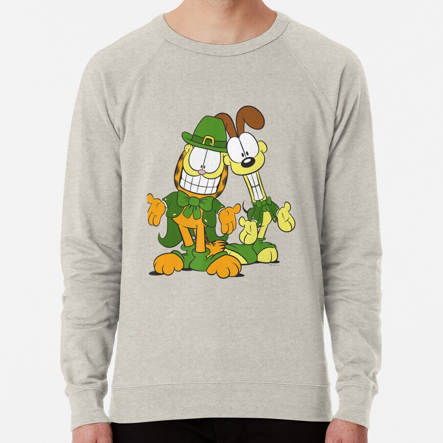 ssrcolightweight sweatshirtmensoatmeal heatherfrontsquare productx1000 bgf8f8f8 22 - Garfield Shop