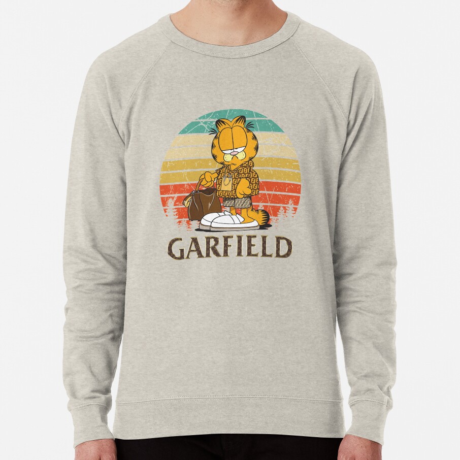ssrcolightweight sweatshirtmensoatmeal heatherfrontsquare productx1000 bgf8f8f8 24 - Garfield Shop